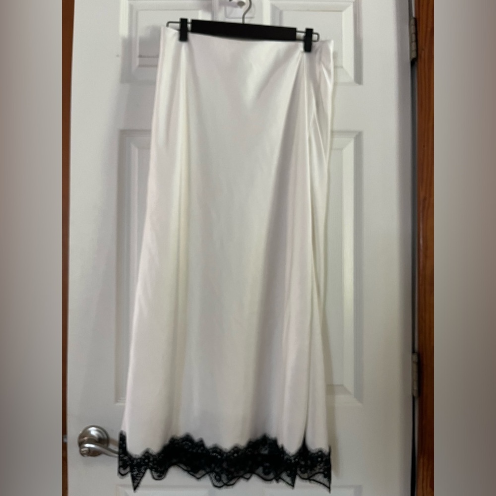 a new day Cream Maxi Slip Dress